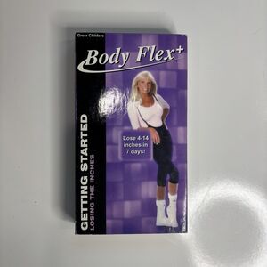 Body Flex+ Getting Started, Losing The Inches, (VHS Exercise/fitness)  Vintage